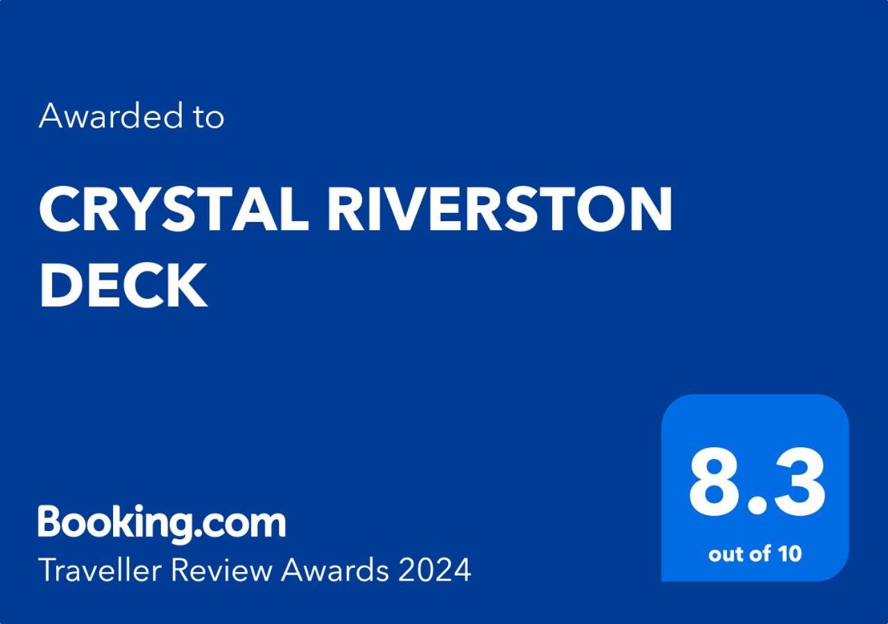 Crystal Riverston Deck Matale Bagian luar foto