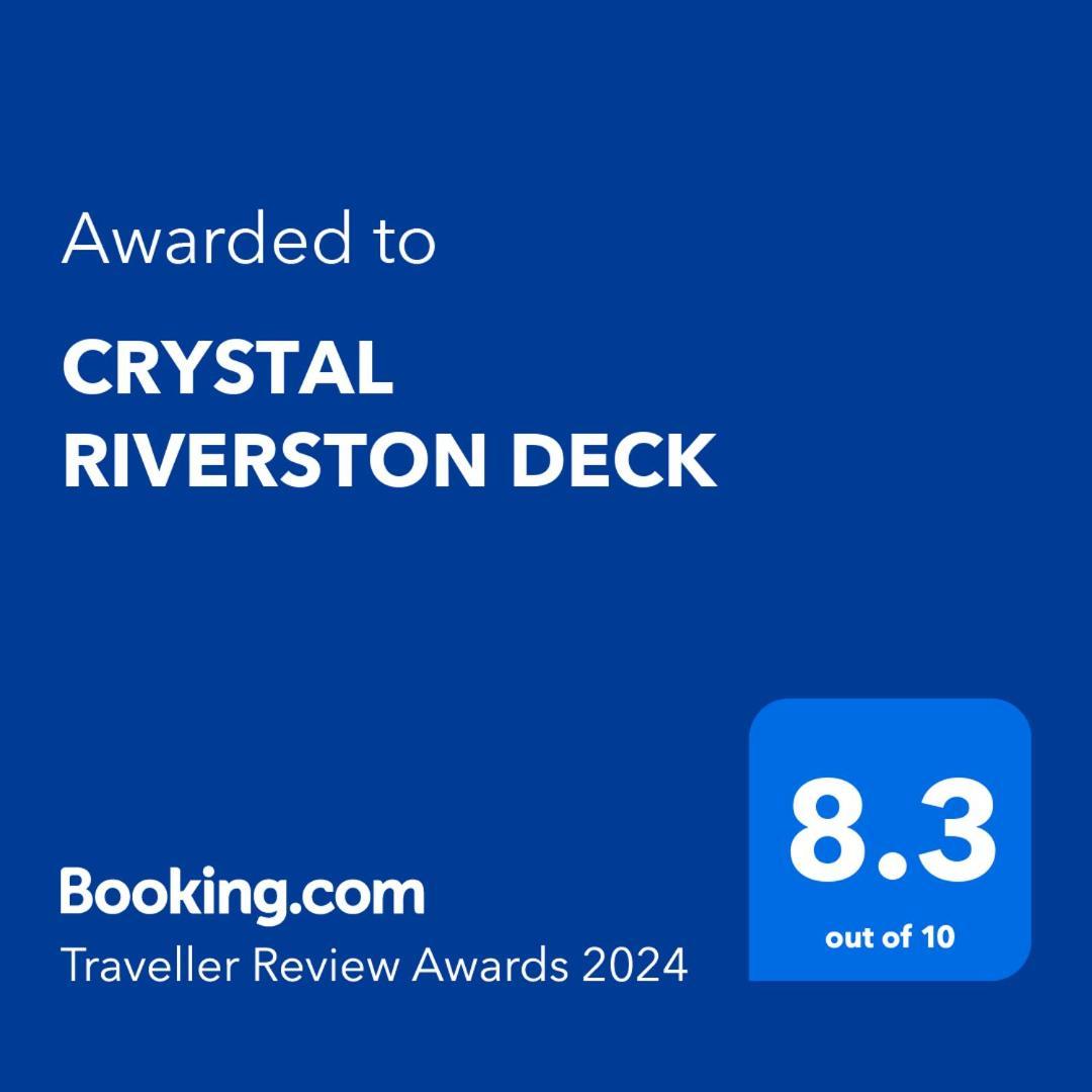 Crystal Riverston Deck Matale Bagian luar foto